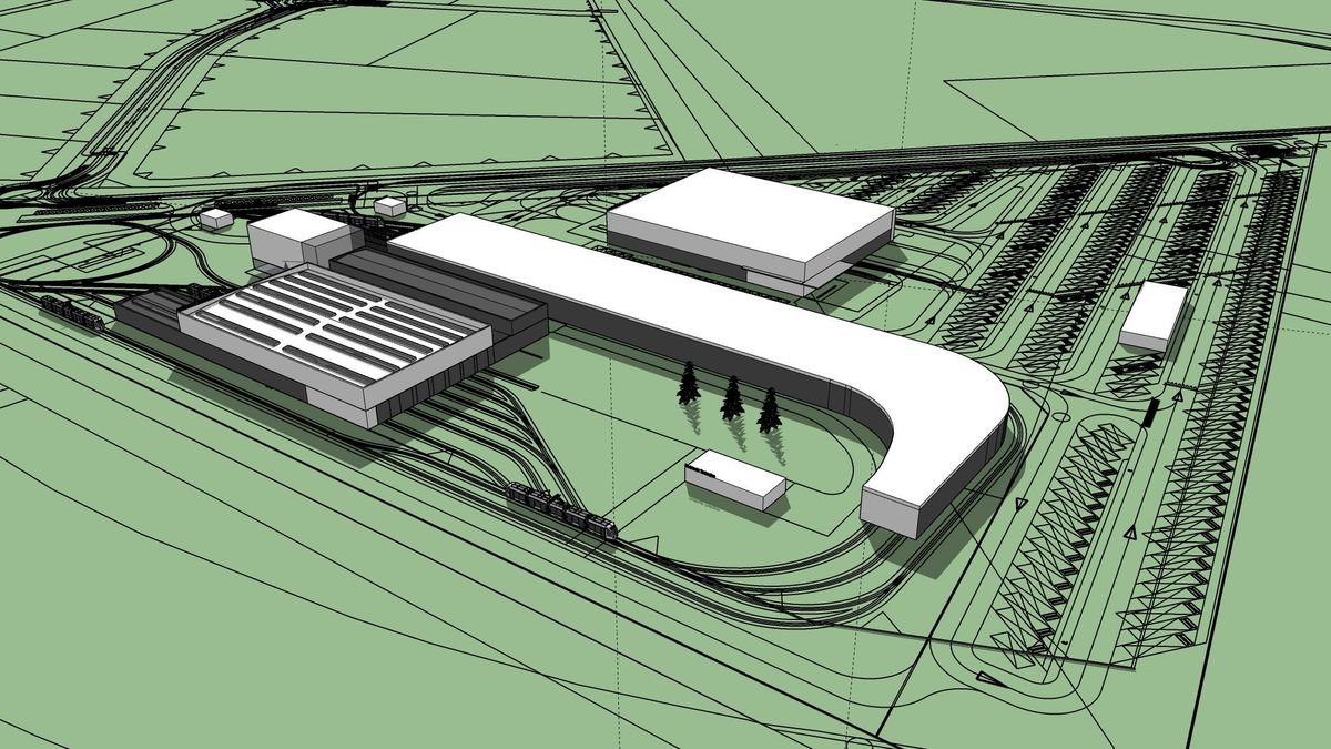 Projekt roboczy nowej zajezdni