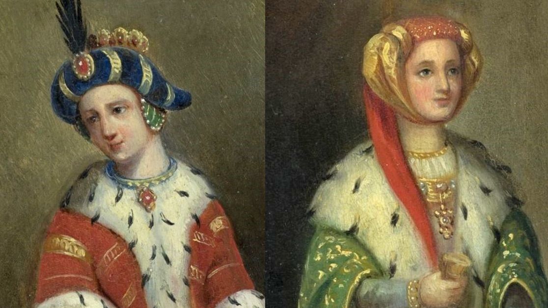 Zofia Holszańska i Helena Moskiewska