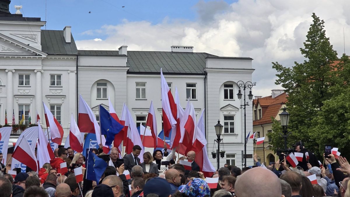 Rafał Trzaskowski w Płocku 
