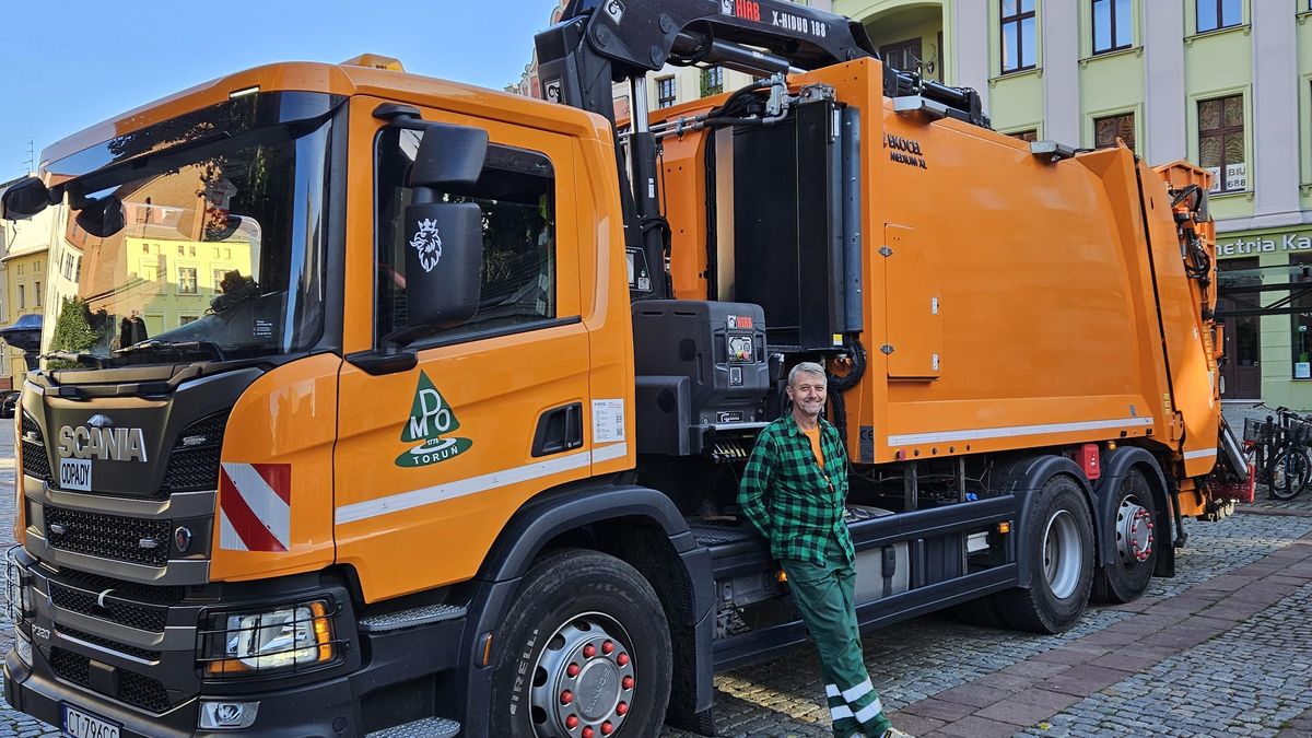 Pojazd odbierający śmieci