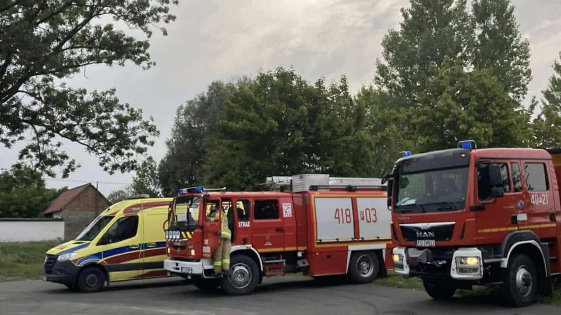 Poszukiwania mężczyzny. Fot. OSP Jędrzejewo