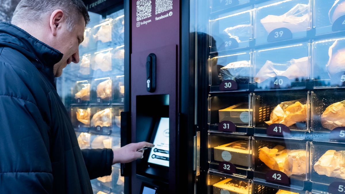 Chlebomat w Łysomicach