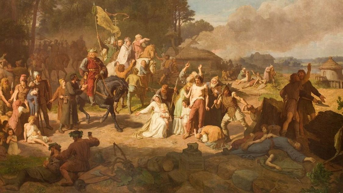 Obraz Wojciecha Gersona pt. Opłakane Apostolstwo