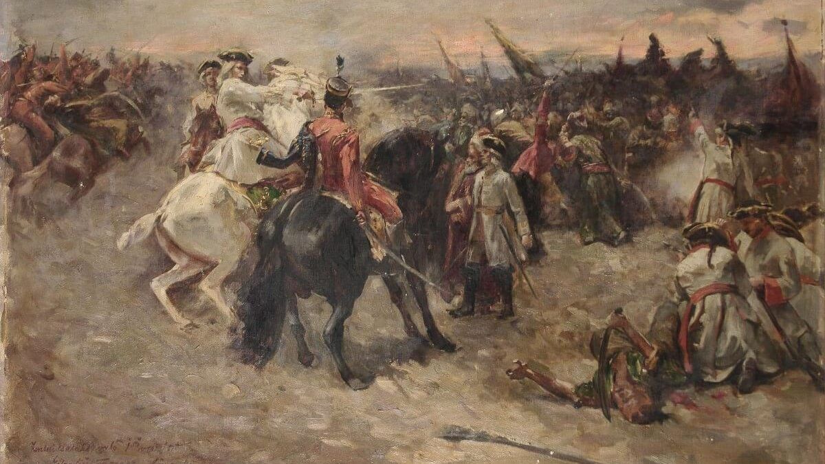 Eugeniusz Sabaudzki w bitwie pod Zentą 1697