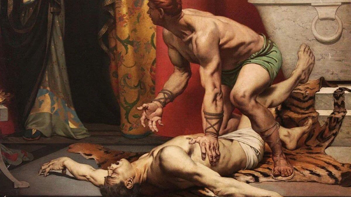 Śmierć cesarza Kommodusa