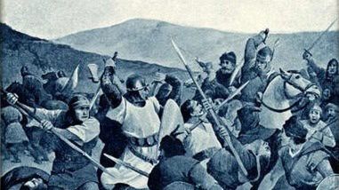 Bitwa nad Trutiną. Obraz z XIX wieku