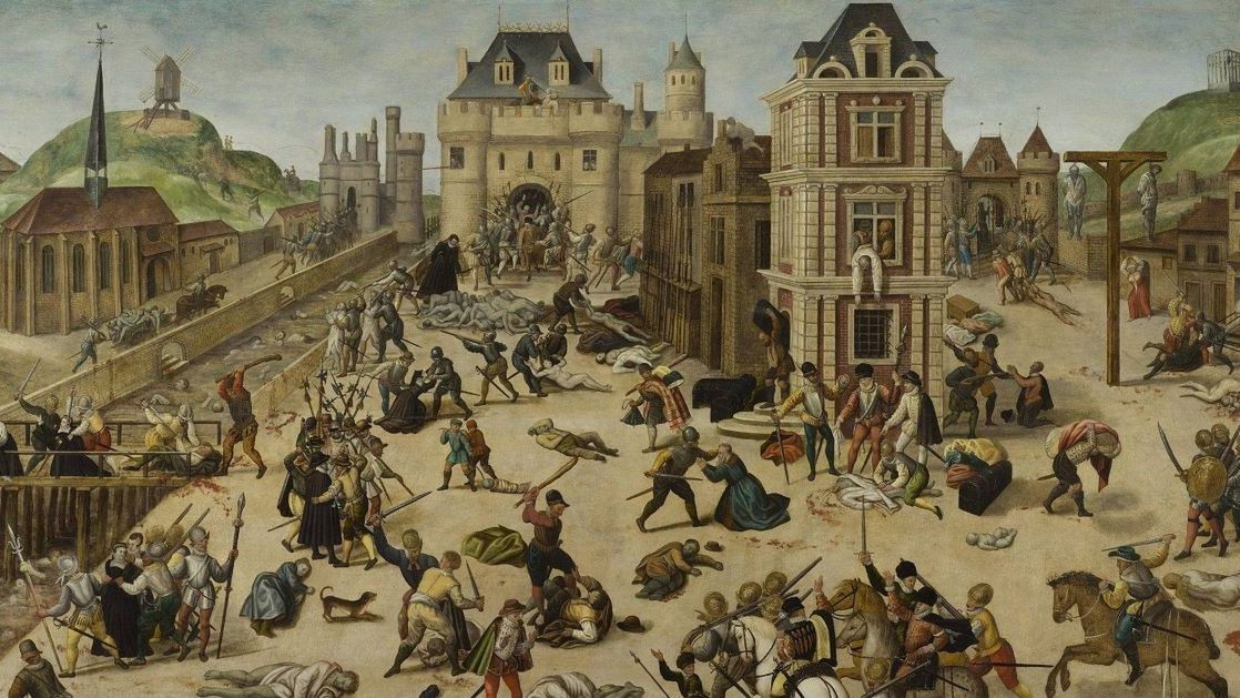 Noc św. Bartłomieja, obraz François Dubois (1529–1584)