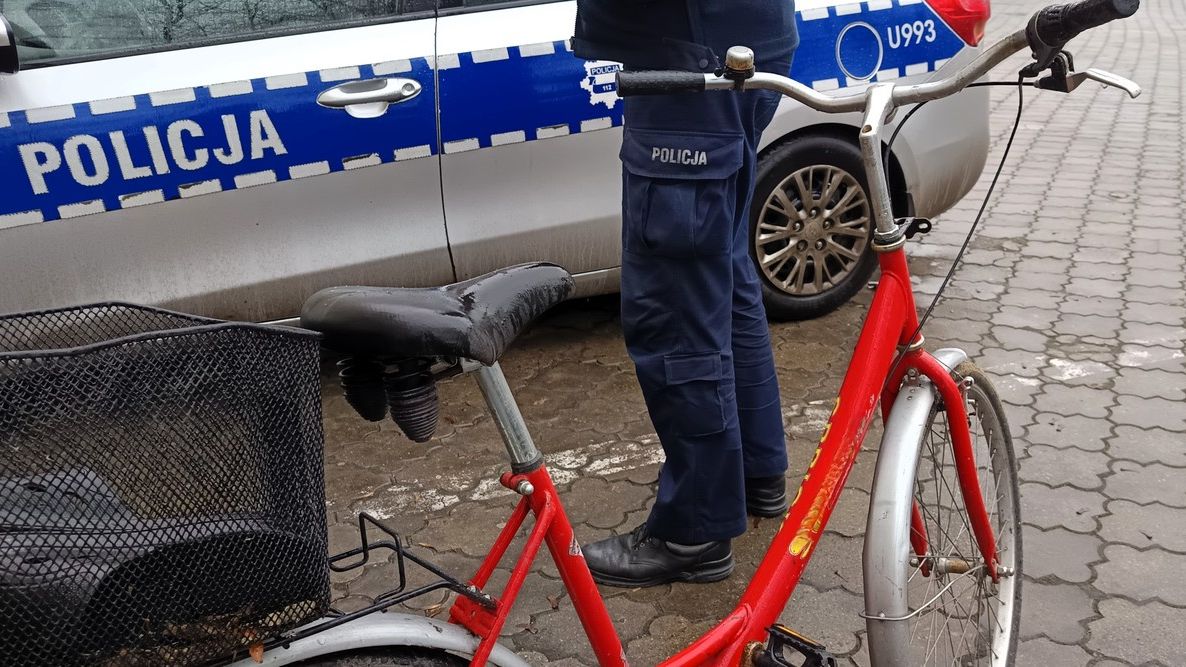 rower, policja