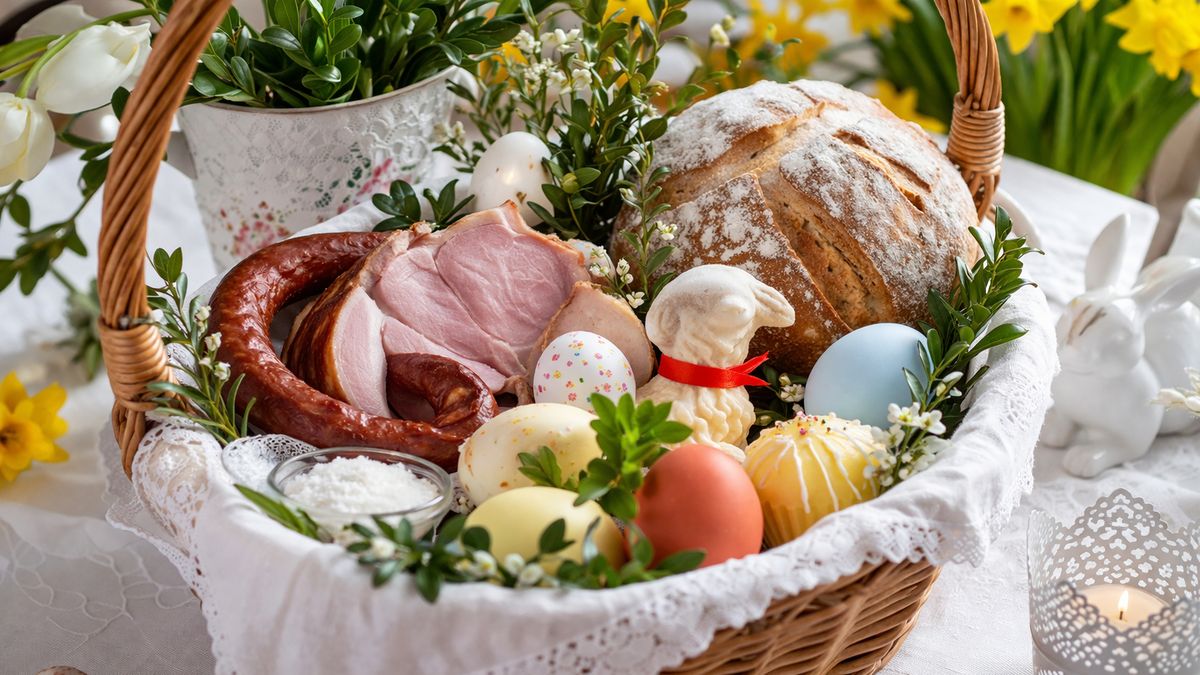 KOSZYCZEK WIELKANOCNY, ŚWIĘCONKA