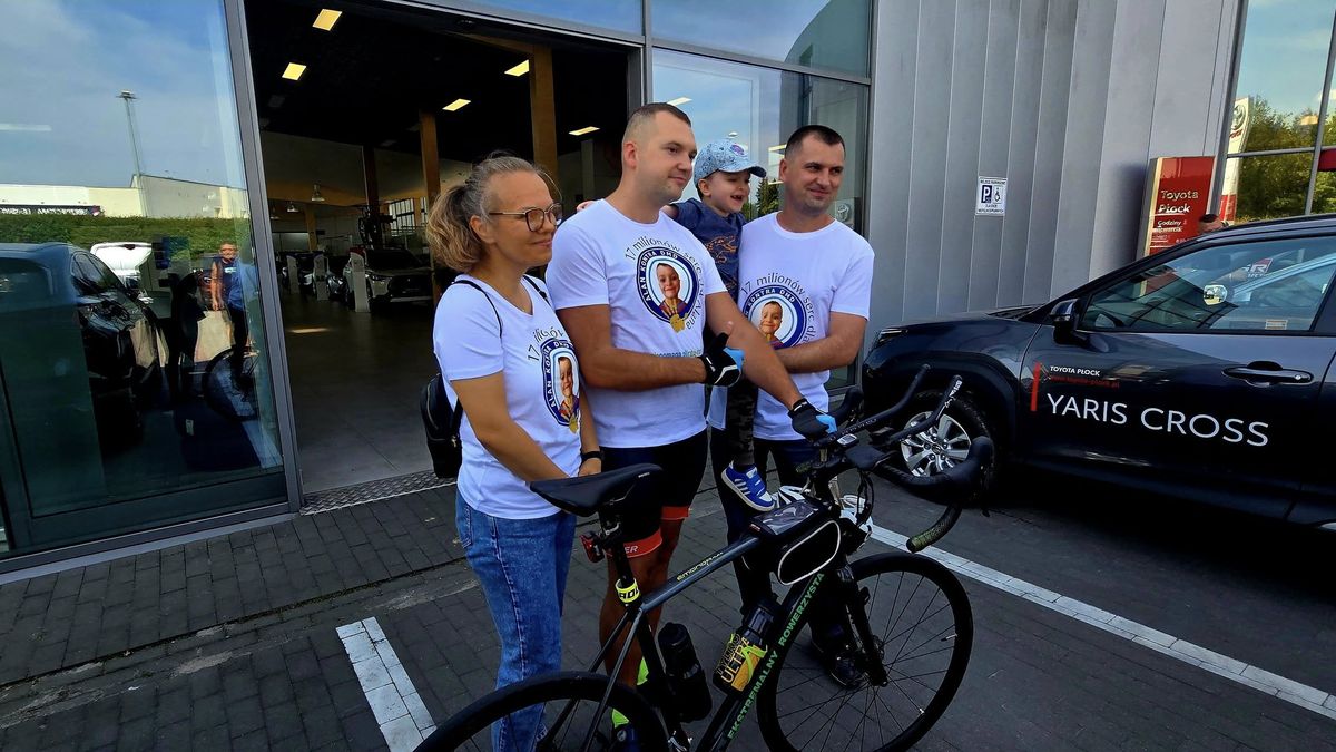 Ekstremalny rowerzysta z kolejnym wyzwaniem 