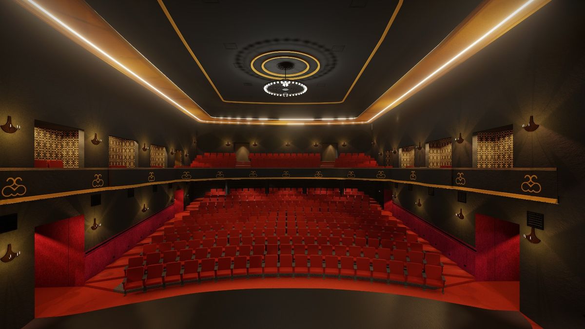 Wizualizacja Sali Widowiskowej RCK 