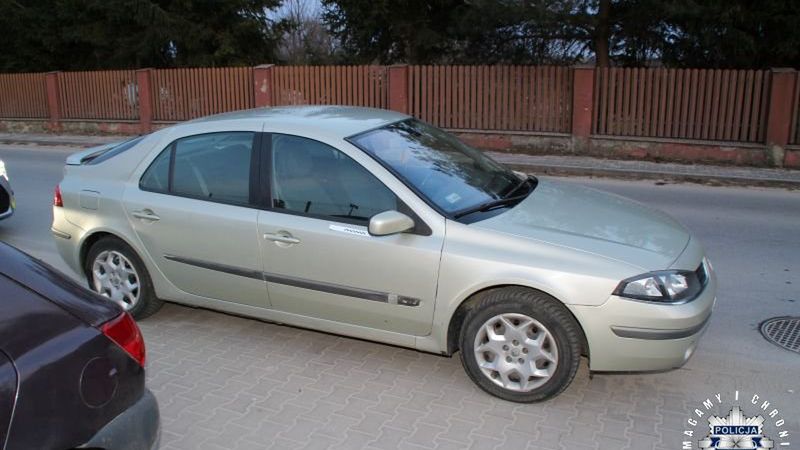 Skonfiskowany samochód