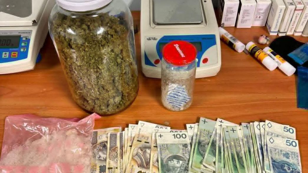 29-latek zatrzymany za posiadanie znacznej ilości narkotyków