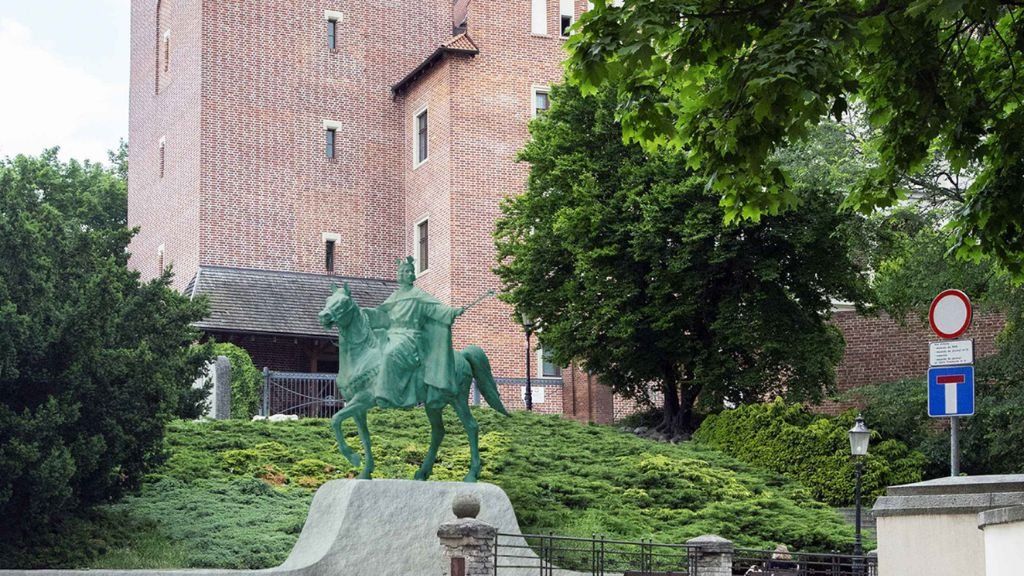 Wizualizacja pomnika Króla Przemysła II