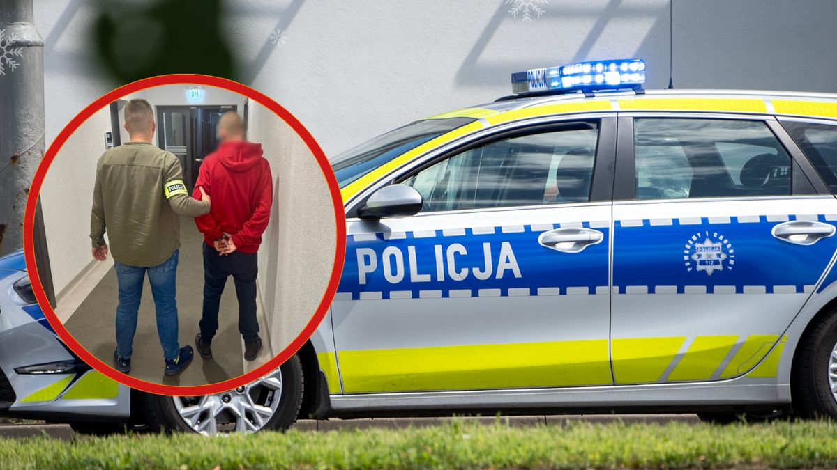 Policja, sprawca napadu