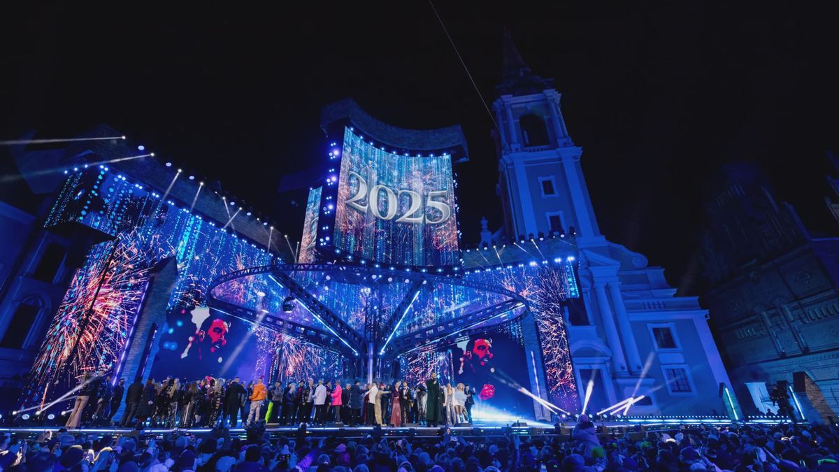 Scena na Rynku Staromiejskim