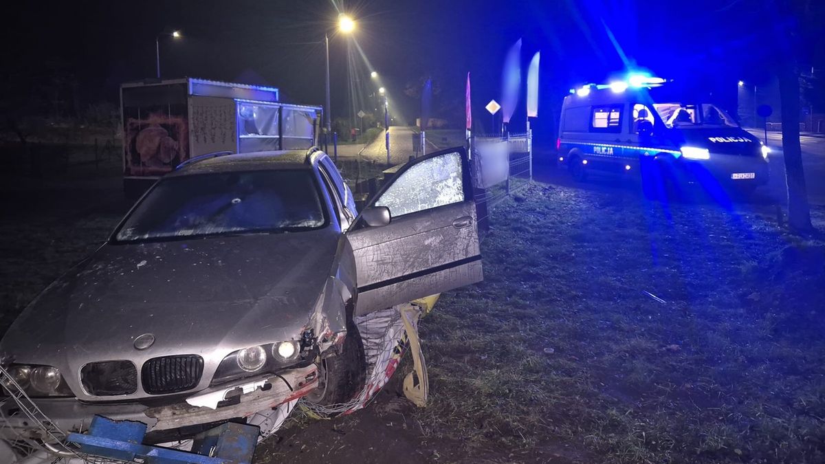 Wypadek w Szydłowie