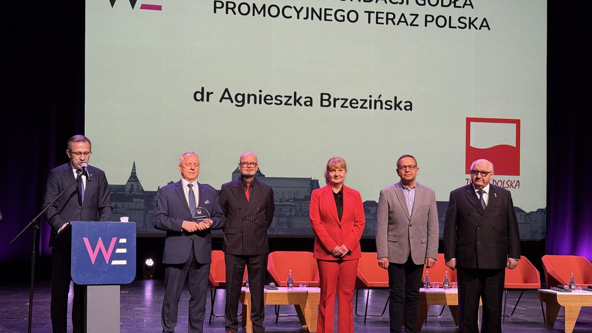 Dr Agnieszka Brzezińska nagrodzona tytułem "Promotor Polski"