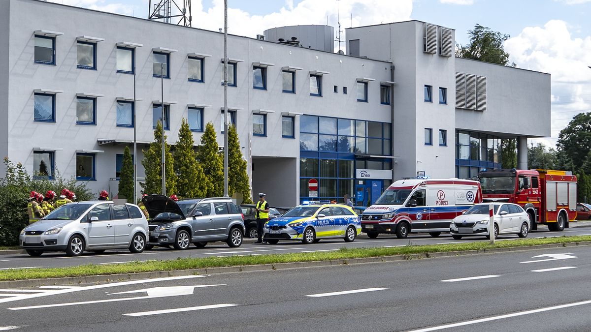 Kolizja na Poznańskiej