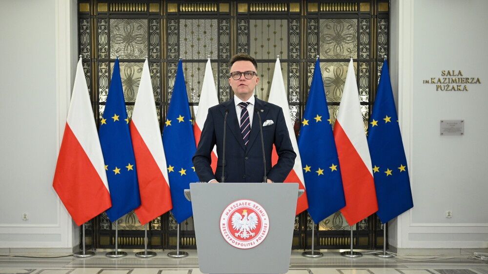 Szymon Ho�ownia
Warszawa, 08.01.2025. Marsza�ek Sejmu Szymon Ho�ownia na briefingu prasowym w Warszawie, 8 bm. Marsza�ek Ho�ownia og�osi�, �e wybory prezydenckie odb�d� si� 18 maja. (aldg) PAP/Marcin Obara
***Do tego materia�u zdj�ciowego dost�pna jest r�wnie� depesza w systemie CSI, pt.: Marsza�ek Sejmu: wybory prezydenckie odb�d� si� 18 maja (kr�tka)***
Marcin Obara
X kadencja, 10, 10., briefing, Dziesi�ta, kadencji, obrad, polityk polityka, Polityka, posiedzenie, Posiedzenie Sejmu, sejm, Sejm RP, sejmu