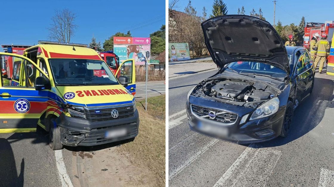 Zdarzenie z udziałem karetki 