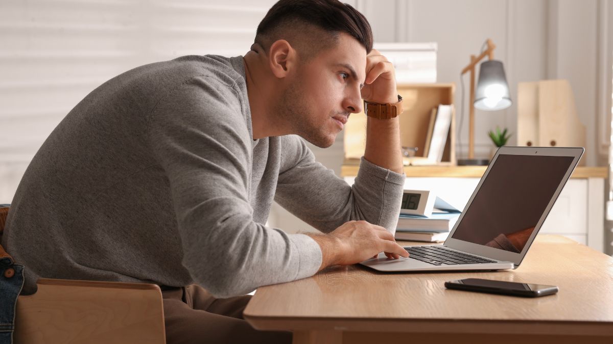 komputer, przed komputerem