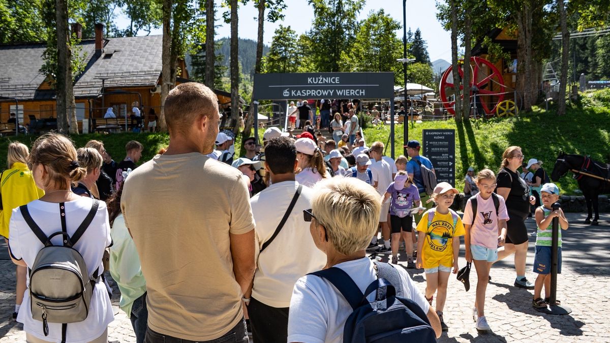 Kasprowy Wierch, 12.08.2025, tłum, Tatry