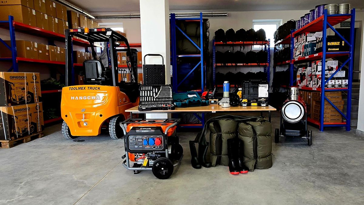 Pierwszy magazyn w powiecie płockim 