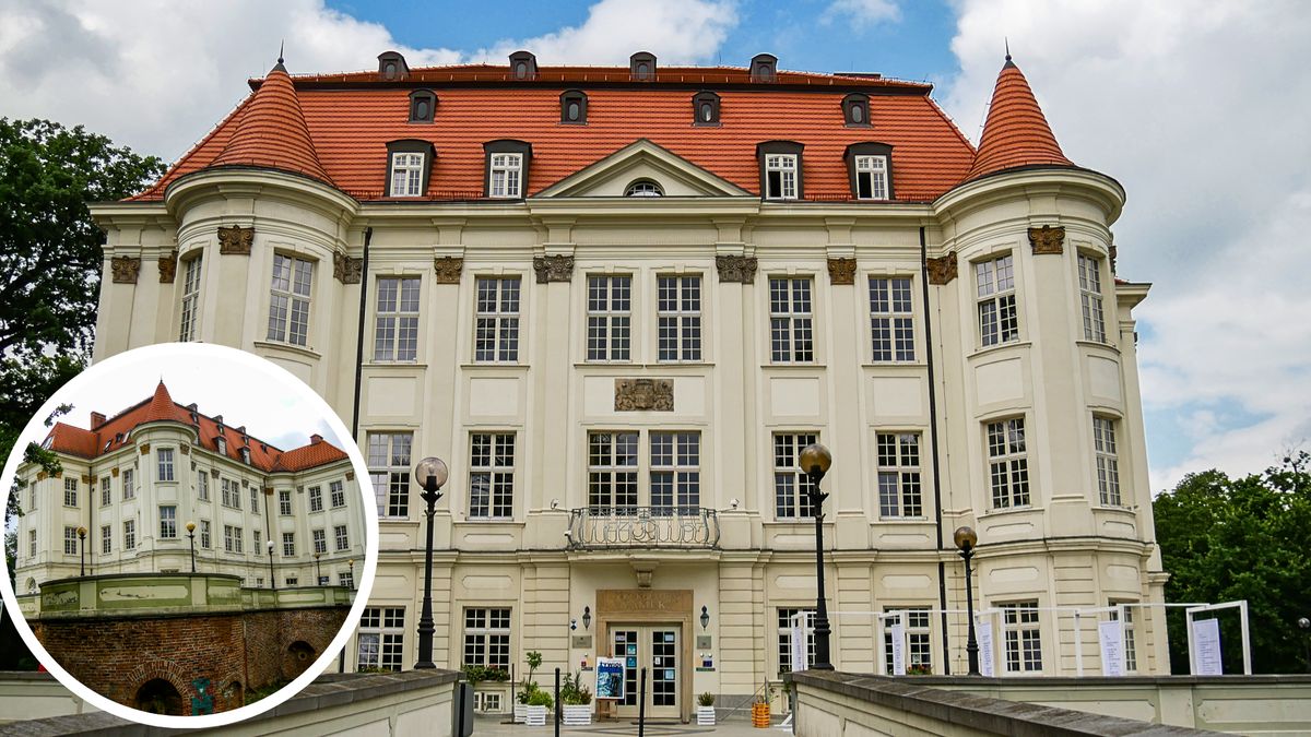 Leśnica, pałac, zamek