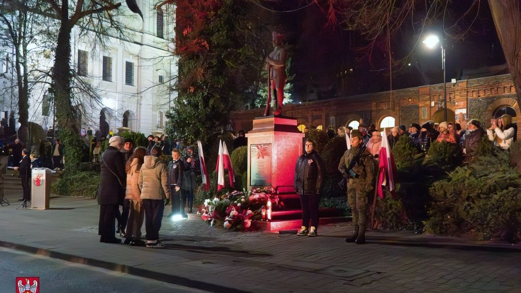 Uroczystości 11 Listopada w Ujściu.