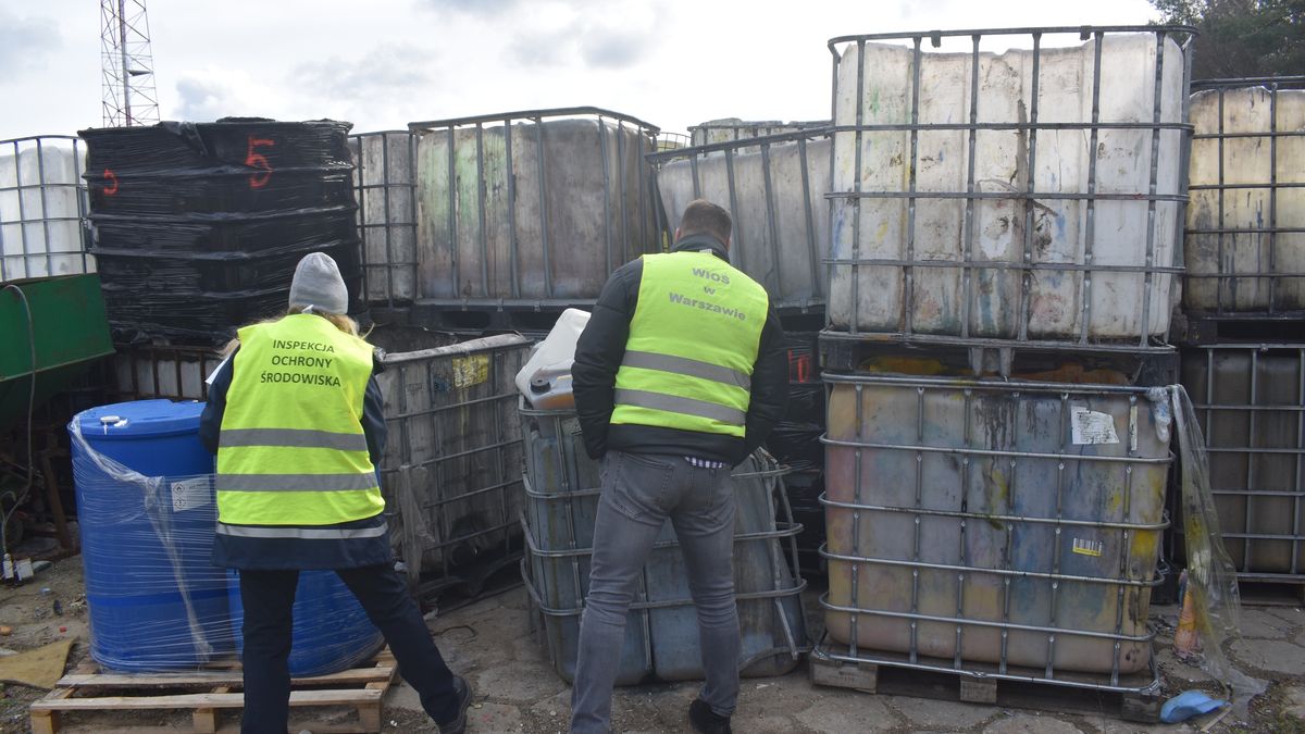 Nielegalne składowisko odpadów w Nowym Miszewie