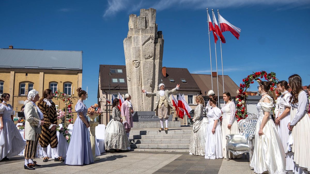 Ogrody Konstytucji - widowisko w Sępólnie Krajeńskim