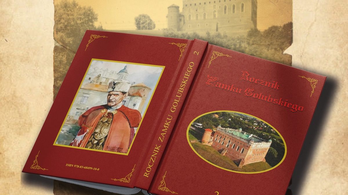 Okładka drugiego tomu "Rocznika Zamku Golubskiego"