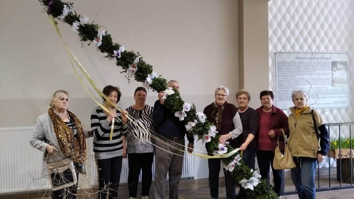 Palmy stworzone przez Klub Seniora Sami Swoi