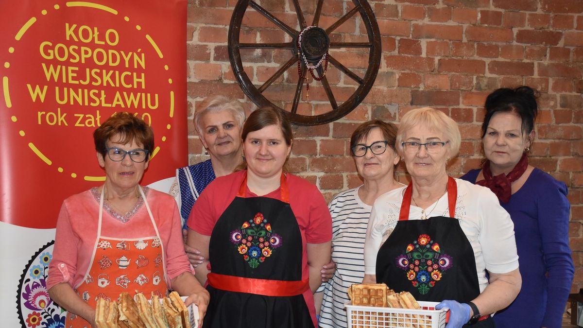 Członkinie KGW z Unisławia