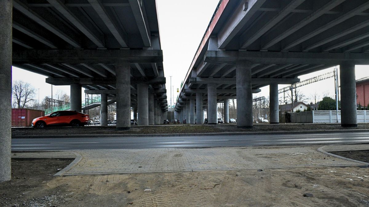 Miejsce pod przyszły parking na 100 aut