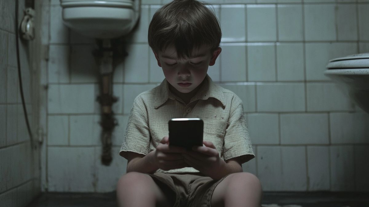 dziecko uzależnione od telefonu 