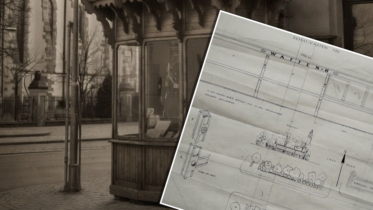 Tajemnicza gablota Waffen-SS z ul. Fredry