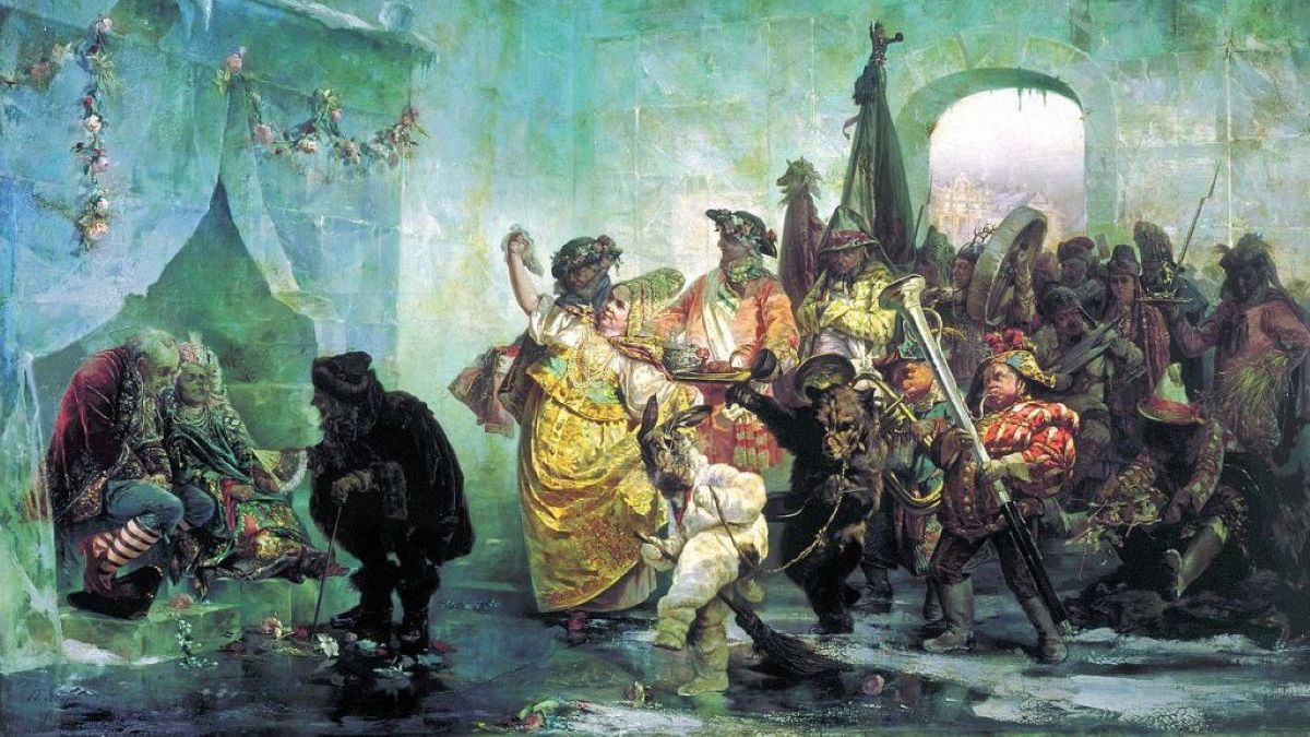 Lodowy pałac carycy Anny Romanowej