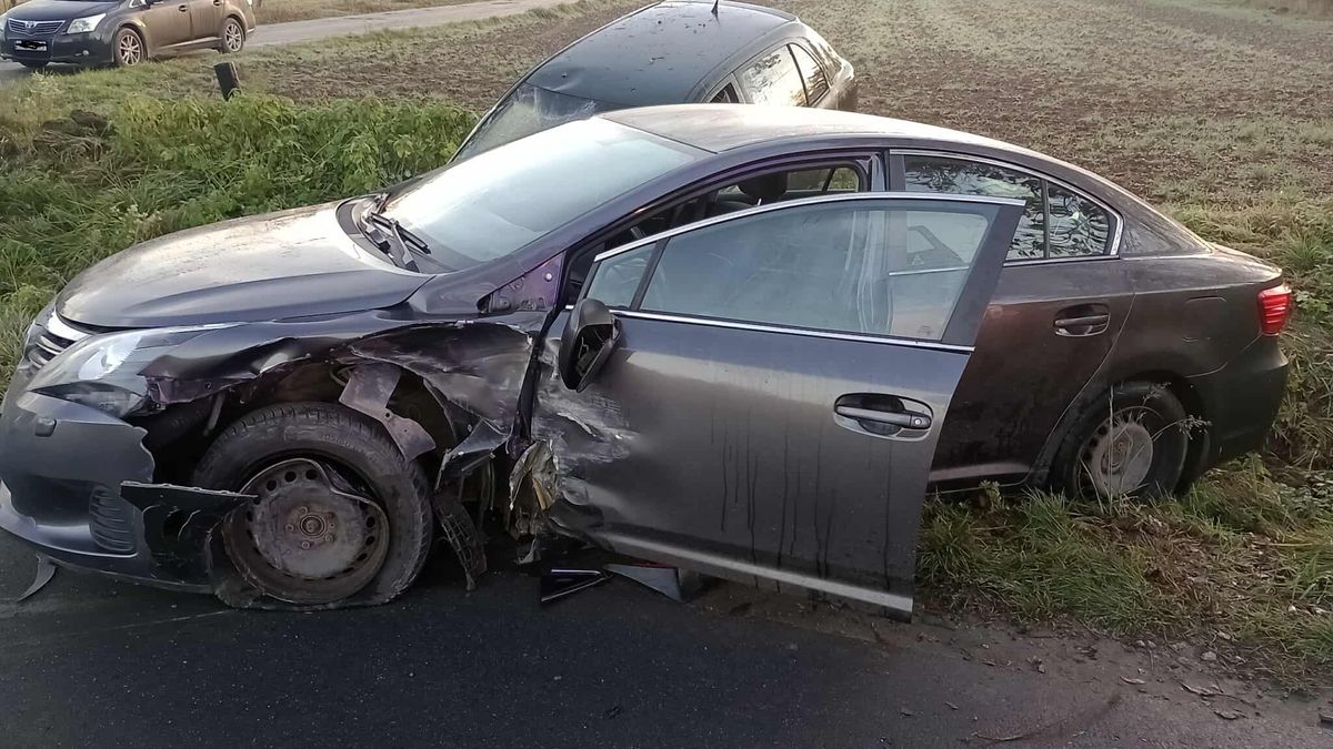 Wypadek w Karwosiekach Cholewicach