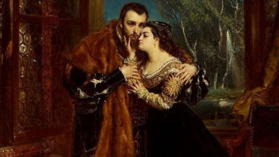 Zygmunt August i Barbara Radziwiłłówna