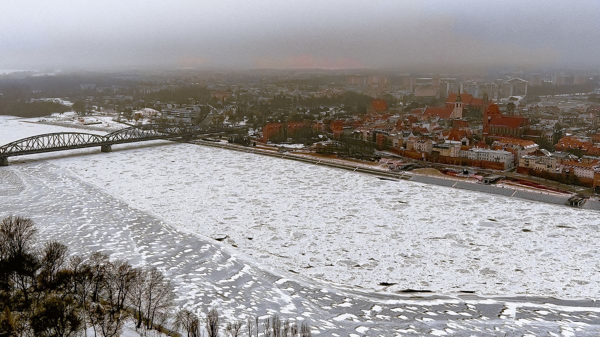 Wisła zamarzła pierwszy raz od 14 lat!