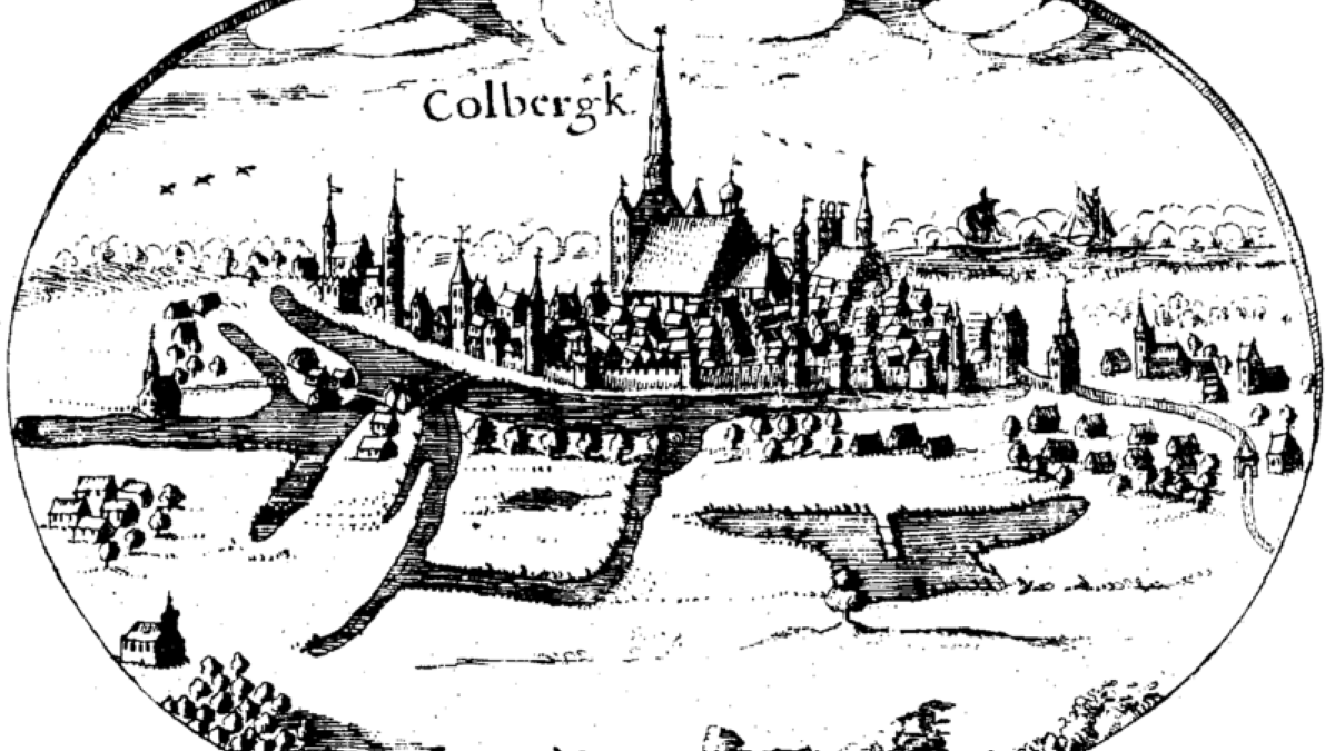 Kołobrzeg. Panorama miasta