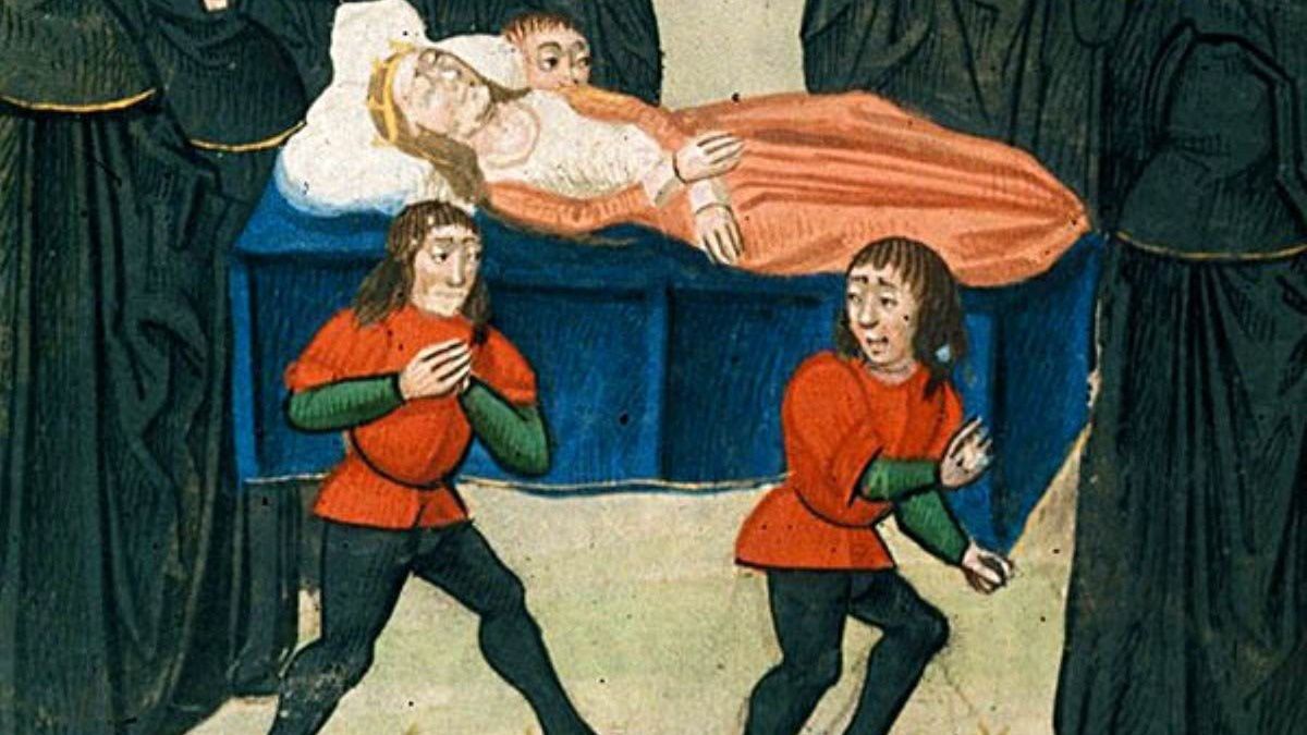 Anna Czeska i jej pogrzeb