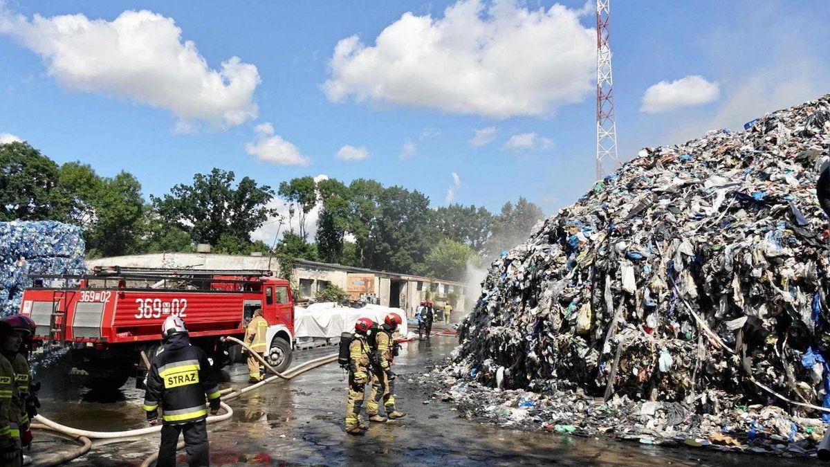 Pożar składowiska w 2023 roku 