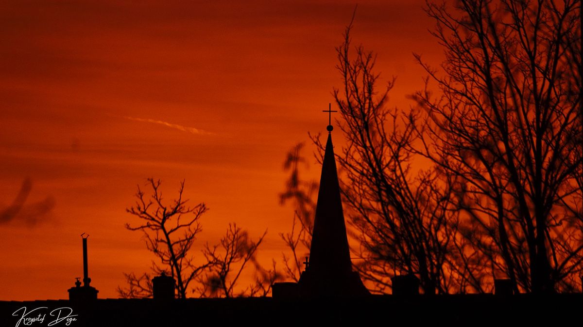 Zachód Słońca w Pile