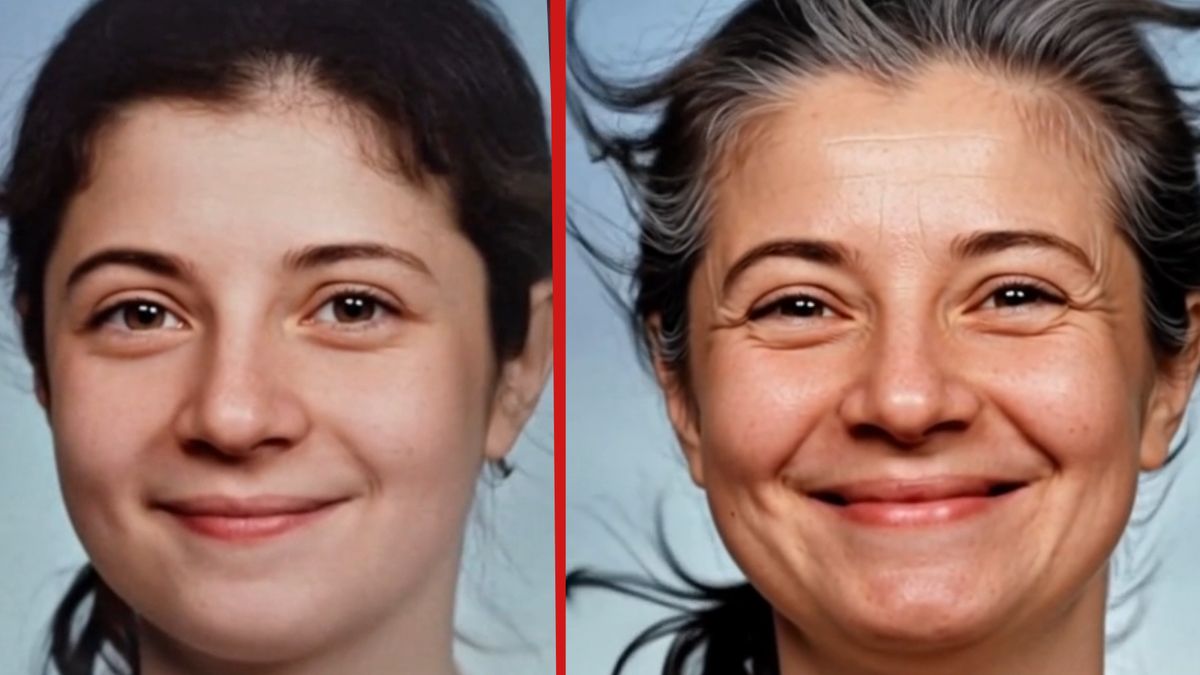 Daria Młynarczyk w chwili zaginięcia i rekonstrukcja w 2025 r.