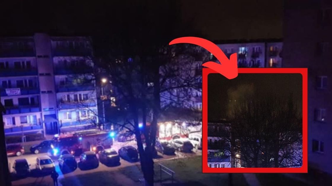 Pożar mieszkania na Skarpie