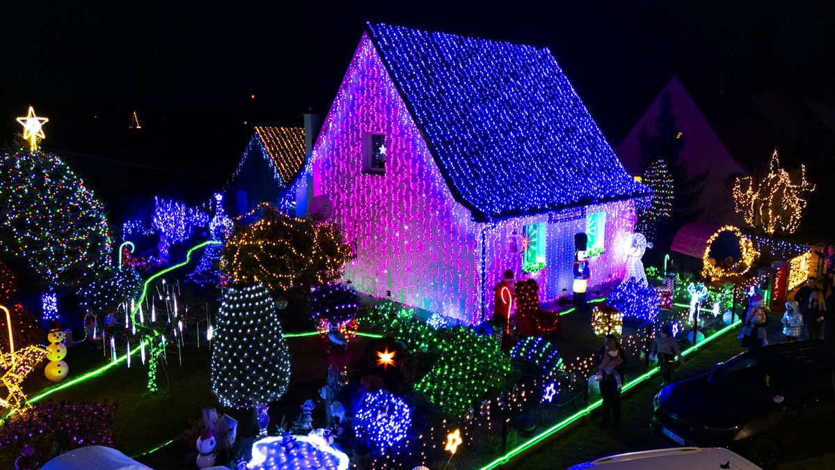 Bajkowa iluminacja w Trzciance