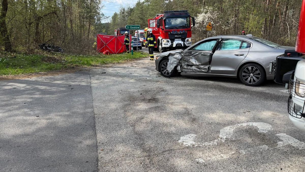 Tragedia na krajowej "42" w powiecie starachowickim. 